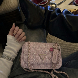 Guess charmli pink çanta 