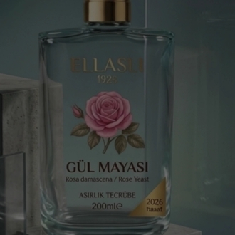 200ml Gül Mayası cam şişe