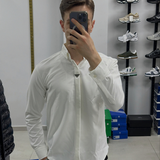 Prada beyaz premium gömlek