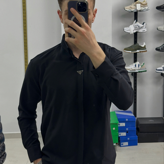 Prada siyah premium gömlek