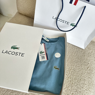 LACOSTE Basic Mavi T-Shirt