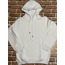 BEYAZ KANGURU CEP SWEATSHİRT