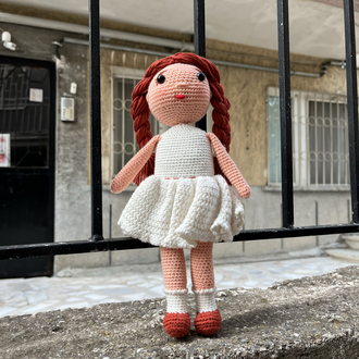 El örgüsü gelin bebek