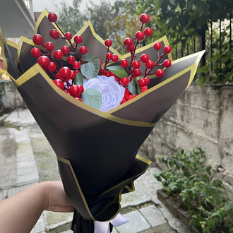 kokinalı Saten gül buketi