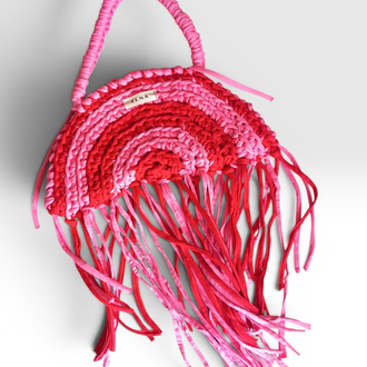 SeaGlow Fringe Bag