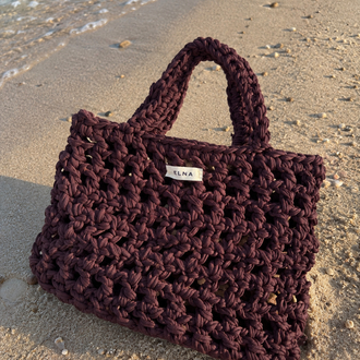 Dark Chocolate Beach Bag