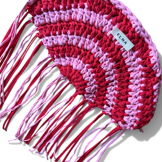 E L N A Jellyfish Fringe Bag