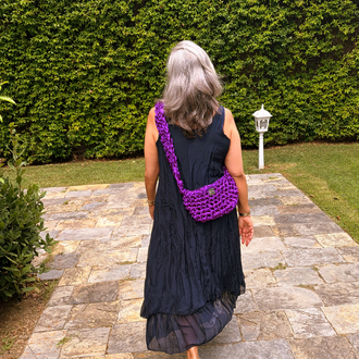LAVENDER SATİN BAG