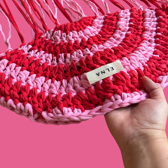 E L N A Jellyfish Fringe Bag