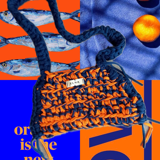 Orange Twist Bag