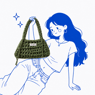 ELNA Olive Bag
