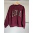 Leopar desenli yazılı Sweat
