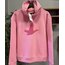 Pembe Sweatshirt Kapüşonlu