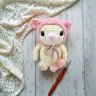Luna Pembe Şapkalı Ayıcık