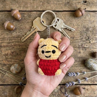 Winnie the Pooh Amigurumi Anahtarlık / Çanta Süsü 