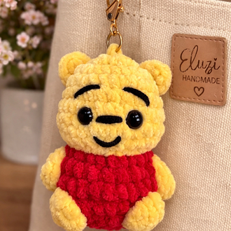 Winnie the Pooh Amigurumi Anahtarlık / Çanta Süsü 