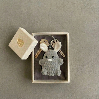 Tavşan Anahtarlık/Çanta Charmı