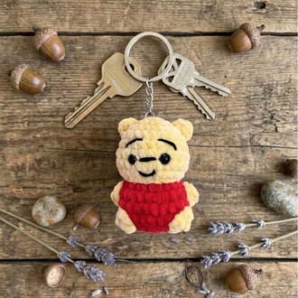 Winnie the Pooh Amigurumi Anahtarlık / Çanta Süsü 