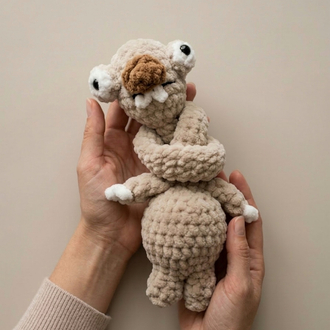 Sid - Buz Devri Karakteri (Yumuşak Kadife İp - 40 cm)