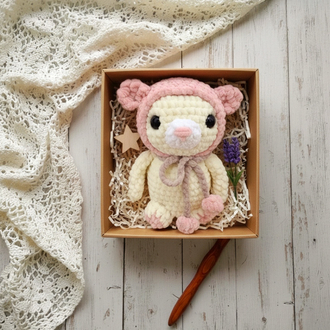 Luna Pembe Şapkalı Ayıcık