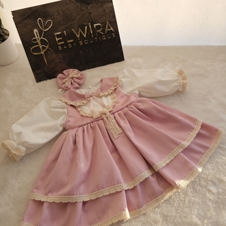 ✨️pudra vintage elbise✨️