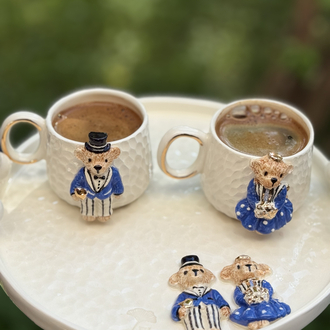 Mavi Teddy set