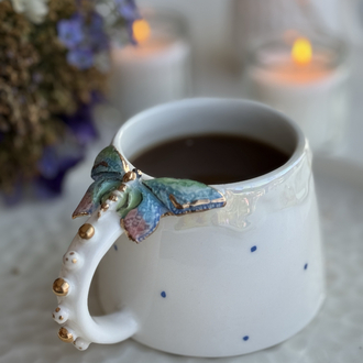 Kelebekli mug