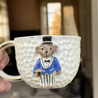 Teddy mavi mug