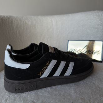 Adidas Spezial Sneaker - Siyah Süet / Beyaz Şerit