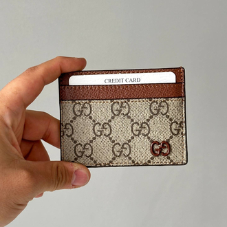 Gucci Gerçek Deri Kartlık - Kutulu