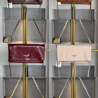 Zadig Rock Clutch Large Boncuklu - Gizli Mıknatıs