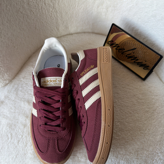Adidas Handball Spezial Sneaker - Bordo Süet / Gum Taban