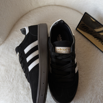 Adidas Spezial Sneaker - Siyah Süet / Beyaz Şerit