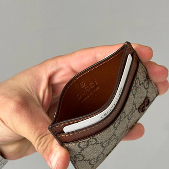 Gucci Gerçek Deri Kartlık - Kutulu