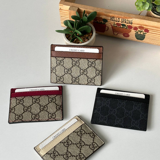Gucci Gerçek Deri Kartlık - Kutulu