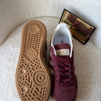 Adidas Handball Spezial Sneaker - Bordo Süet / Gum Taban