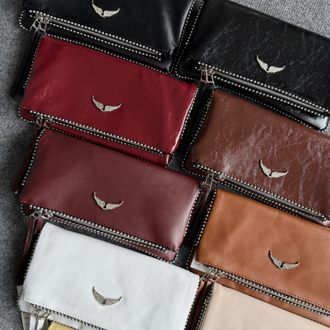 Zadig Rock Clutch Large Boncuklu - Gizli Mıknatıs