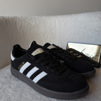 Adidas Spezial Sneaker - Siyah Süet / Beyaz Şerit