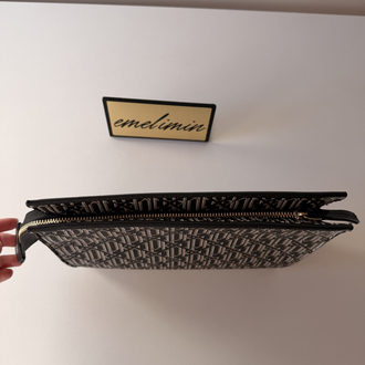 Siyah Mia Model Clutch Çanta