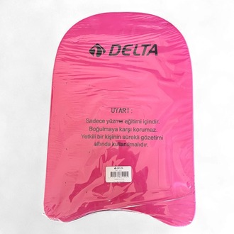 Delta Yüzme Tahtası Yüzücü Tahtası Yüzücü Eğitim Tahtası Kickboard-Pembe