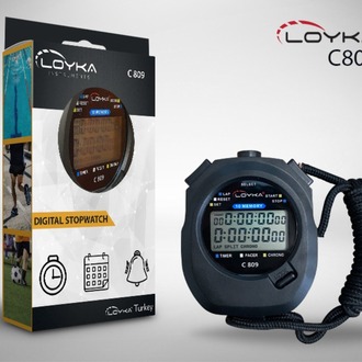 Loyka C809 El Tipi '10 Lap Hafızalı' Dijital Kronometre