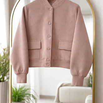 Bomber Ceket (Vizon)