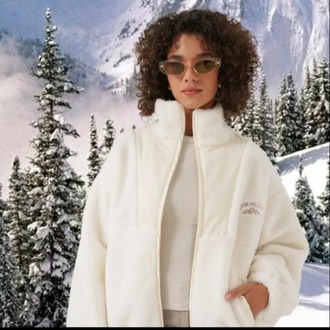 Dik Yaka Oversize Teddy Polar