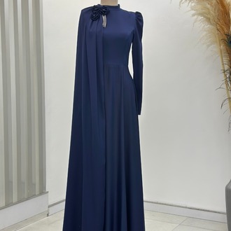 Emi Zenn Tesettür 25159-LACİVERT