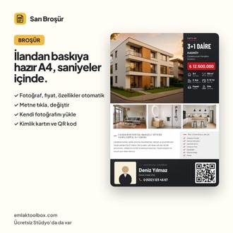 Sarı Broşür - Yapay Zekâ Kredisi (40 kredi) - TEST