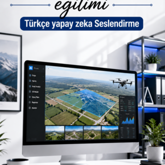 Arazi Bilgisayardan Gelişmiş Sanal Drone Eğitimi Türkçe Yapay Zeka Seslendirme