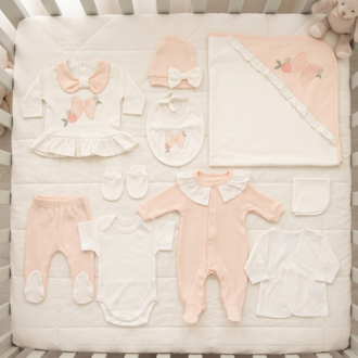 Petite Ceremony Apricot Hastane Çıkış Setleri