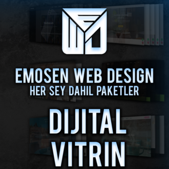 Emosen Web Design Her Şey Dahil Paket (Dijital Vitrin)