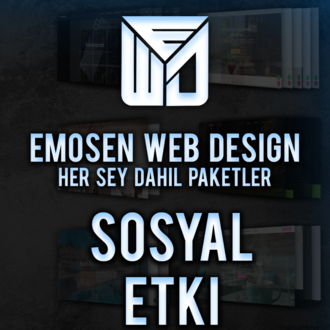 Emosen Web Design Her Şey Dahil Paketler (Sosyal Etki)