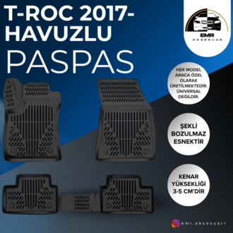 T-ROC 2017-  HAVUZLU PASPAS